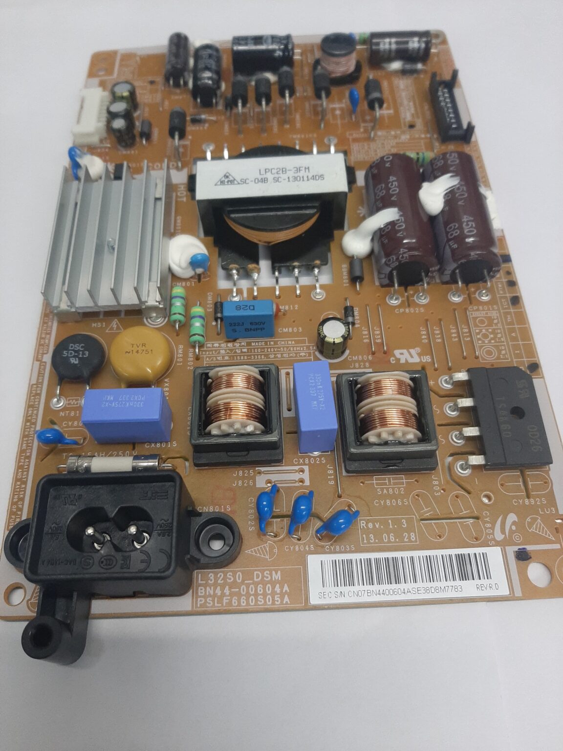 Плата питания ТВ DC VSS-LED TV PD BD;L32S0_DSM,PSLF660S05 (BN44-00604A)