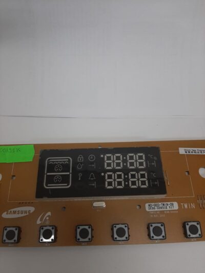 Плата управления и индикации эл.духового шкафа ASSY DISPLAY;BQ1Q4T090/XEF,DAM-MD GEO TW (DE96-00891K)